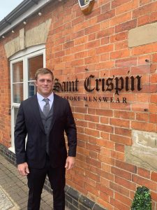 Alex Waller, Northampton Saints at Saint Crispin Bespoke Menswear